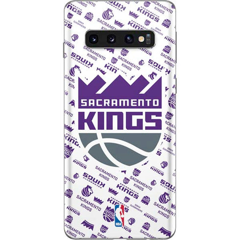 NBA Sacramento Kings History Logo Blast Galaxy S10 Skin