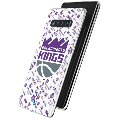 NBA Sacramento Kings History Logo Blast Galaxy S10 Skin