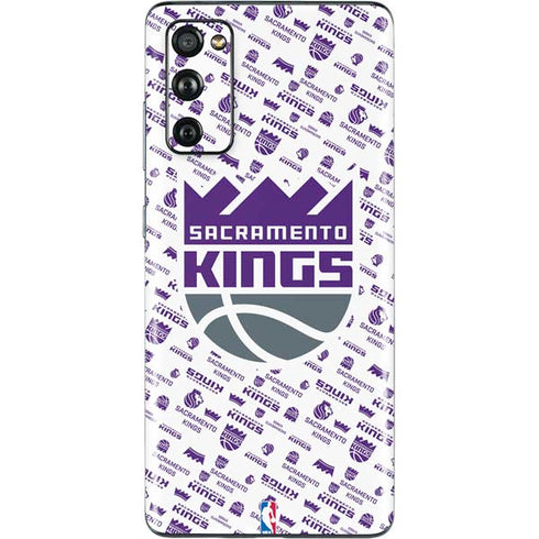 NBA Sacramento Kings History Logo Blast Galaxy S20 Fan Edition Skin