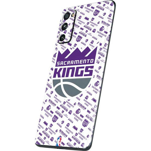 NBA Sacramento Kings History Logo Blast Galaxy S20 Fan Edition Skin