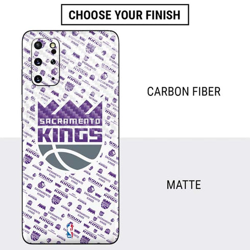 NBA Sacramento Kings History Logo Blast Galaxy S20 Plus Skin