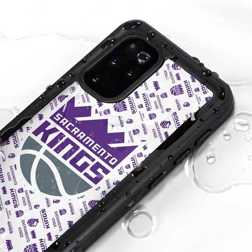 NBA Sacramento Kings History Logo Blast Galaxy S20 Plus Waterproof Case