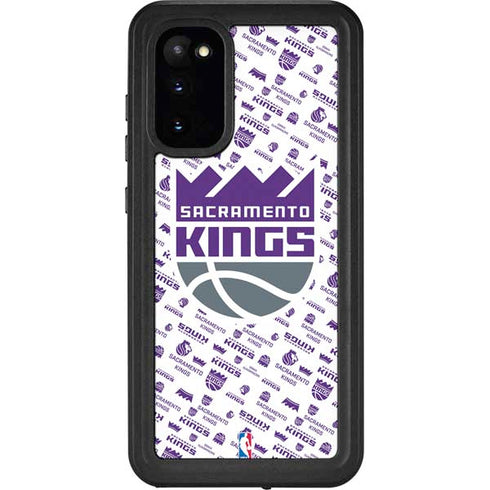 NBA Sacramento Kings History Logo Blast Galaxy S20 Waterproof Case