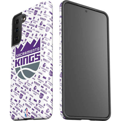 NBA Sacramento Kings History Logo Blast Galaxy S21 FE Pro Case