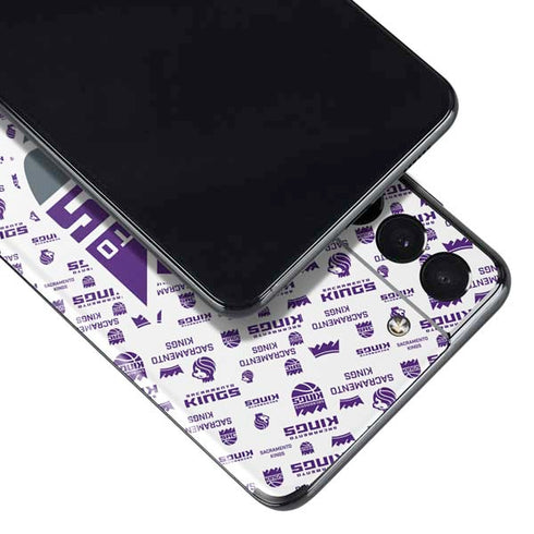 NBA Sacramento Kings History Logo Blast Galaxy S21 Plus 5G Skin