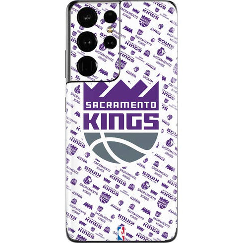 NBA Sacramento Kings History Logo Blast Galaxy S21 Ultra 5G Skin