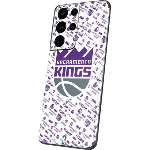 NBA Sacramento Kings History Logo Blast Galaxy S21 Ultra 5G Skin