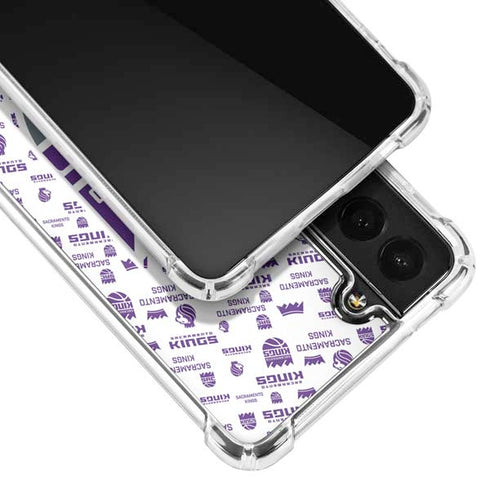 NBA Sacramento Kings History Logo Blast Galaxy S22 Plus Clear Case