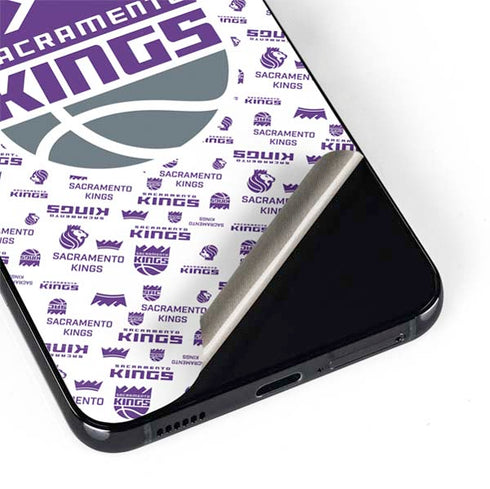 NBA Sacramento Kings History Logo Blast Galaxy S22 Plus Skin