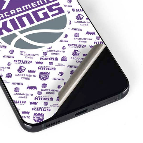 NBA Sacramento Kings History Logo Blast Galaxy S22 Skin