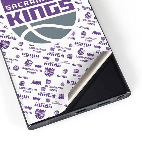 NBA Sacramento Kings History Logo Blast Galaxy S22 Ultra Skin
