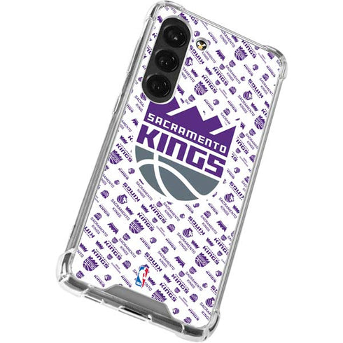 NBA Sacramento Kings History Logo Blast Galaxy S23 Clear Case