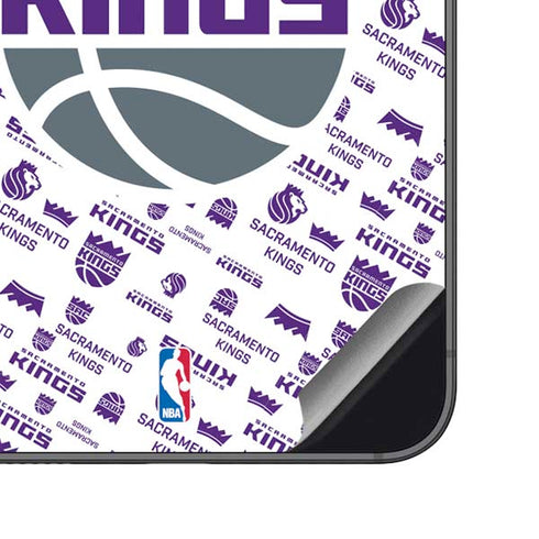 NBA Sacramento Kings History Logo Blast Galaxy S23 FE Skin