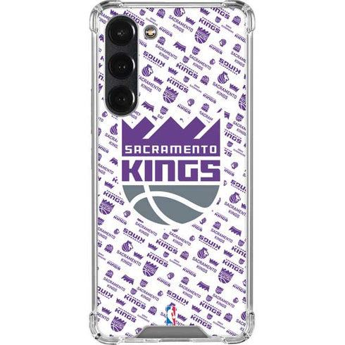 NBA Sacramento Kings History Logo Blast Galaxy S23 Plus Clear Case