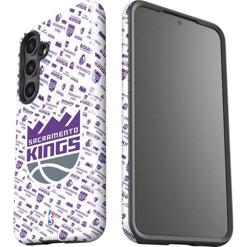 NBA Sacramento Kings History Logo Blast Galaxy S24 Impact Case