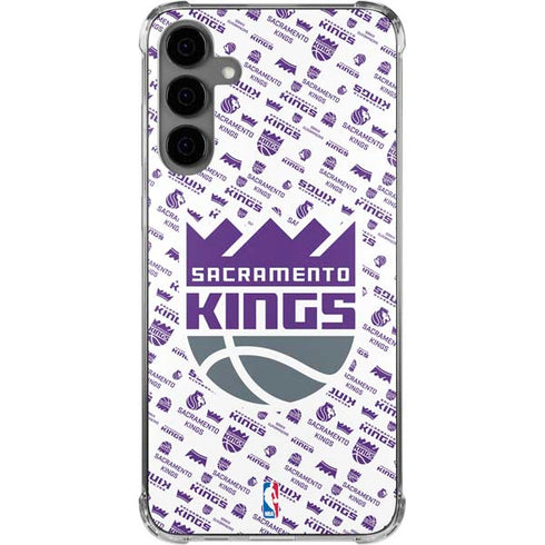NBA Sacramento Kings History Logo Blast Galaxy S24 Plus Clear Case