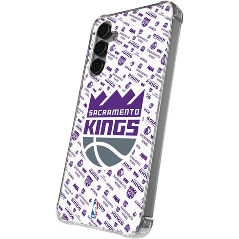 NBA Sacramento Kings History Logo Blast Galaxy S24 Plus Clear Case