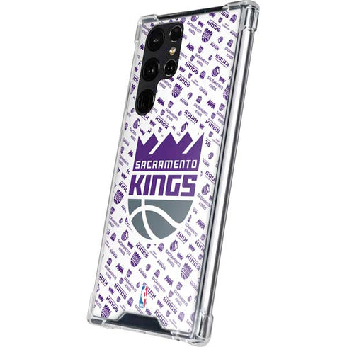 NBA Sacramento Kings History Logo Blast Galaxy S24 Ultra Clear Case