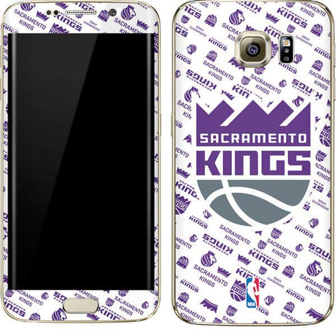 NBA Sacramento Kings History Logo Blast Galaxy S7 Edge Skin