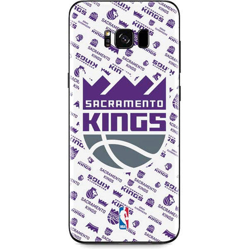 NBA Sacramento Kings History Logo Blast Galaxy S8 Plus Skin