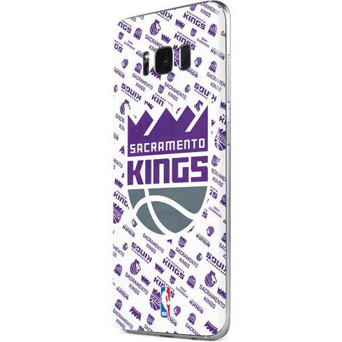 NBA Sacramento Kings History Logo Blast Galaxy S8 Plus Skin