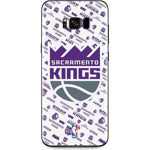 NBA Sacramento Kings History Logo Blast Galaxy S8 Skin