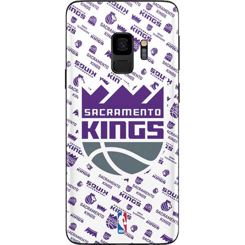 NBA Sacramento Kings History Logo Blast Galaxy S9 Skin
