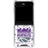 NBA Sacramento Kings History Logo Blast Galaxy Z Flip5 5G Clear Case