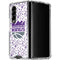 NBA Sacramento Kings History Logo Blast Galaxy Z Fold4 5G Clear Case