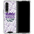 NBA Sacramento Kings History Logo Blast Galaxy Z Fold4 5G Clear Case