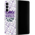NBA Sacramento Kings History Logo Blast Galaxy Z Fold4 5G Skin