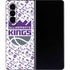 NBA Sacramento Kings History Logo Blast Galaxy Z Fold4 5G Skin