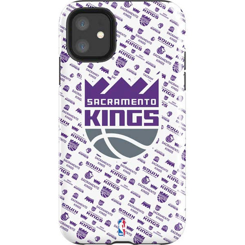NBA Sacramento Kings History Logo Blast iPhone 11 Impact Case
