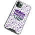 NBA Sacramento Kings History Logo Blast iPhone 11 Pro Max Clear Case