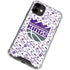 NBA Sacramento Kings History Logo Blast iPhone 12 Clear Case