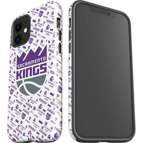 NBA Sacramento Kings History Logo Blast iPhone 12 Impact Case