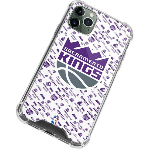 NBA Sacramento Kings History Logo Blast iPhone 12 Pro Clear Case