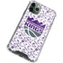 NBA Sacramento Kings History Logo Blast iPhone 12 Pro Clear Case