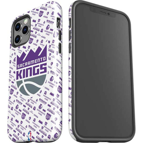 NBA Sacramento Kings History Logo Blast iPhone 12 Pro Impact Case