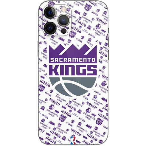 NBA Sacramento Kings History Logo Blast iPhone 12 Pro Max Skin