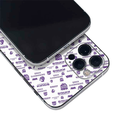 NBA Sacramento Kings History Logo Blast iPhone 12 Pro Skin