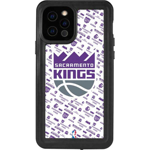 NBA Sacramento Kings History Logo Blast iPhone 12 Pro Waterproof Case