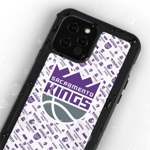 NBA Sacramento Kings History Logo Blast iPhone 12 Pro Waterproof Case