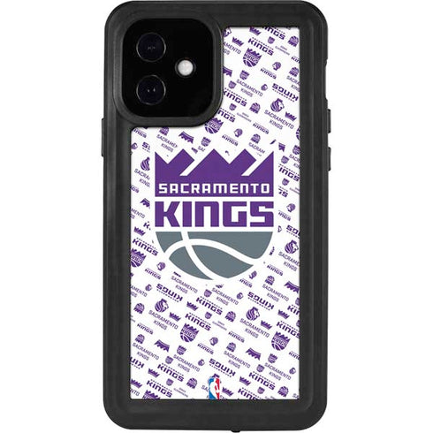 NBA Sacramento Kings History Logo Blast iPhone 12 Waterproof Case