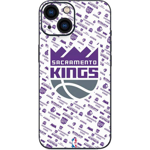 NBA Sacramento Kings History Logo Blast iPhone 13 Mini Skin