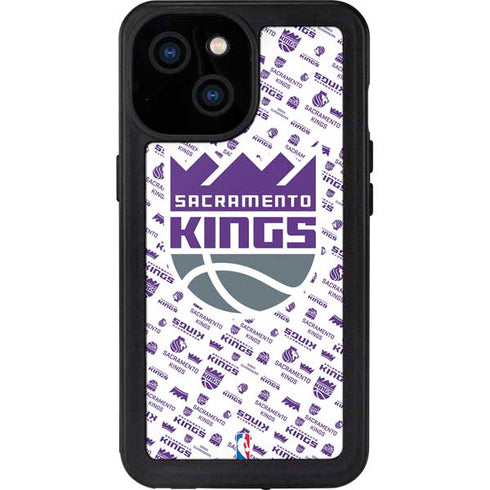 NBA Sacramento Kings History Logo Blast iPhone 13 Mini Waterproof Case
