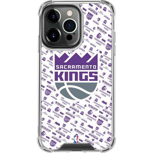 NBA Sacramento Kings History Logo Blast iPhone 13 Pro Clear Case