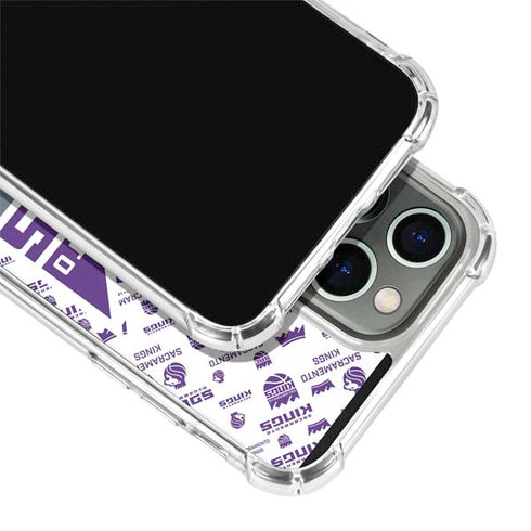 NBA Sacramento Kings History Logo Blast iPhone 13 Pro Clear Case