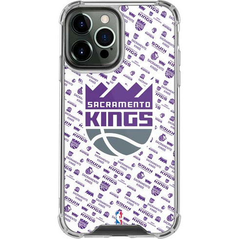 NBA Sacramento Kings History Logo Blast iPhone 13 Pro Max Clear Case