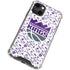 NBA Sacramento Kings History Logo Blast iPhone 15 Plus Clear Case